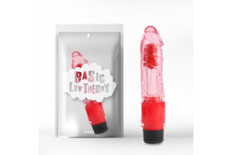 Розовый вибратор 8.1 Inch Realistic Vibe - 20 см.