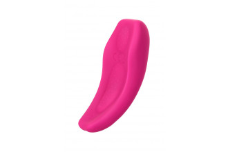 Розовый вибратор FLIRTY для ношения в трусиках