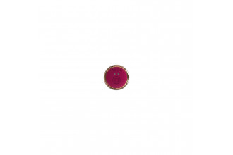 Розовый вибратор-ёлочка Mini Vibrator с пультом ДУ - 19 см.