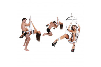 Секс-качели Fantasy Bondage Swing White