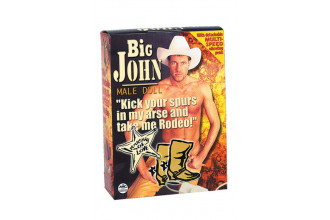 Надувная секс-кукла Big John с виброфаллосом
