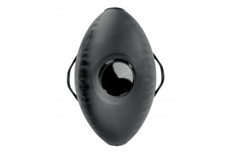 Черный надувной мяч с платформой для фиксации дилдо Body Dock Inflatable Love Ball Черный надувной мяч с платформой для фиксации дилдо Body Dock Inflatable Love Ball