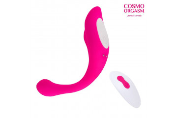 Розовый гибкий вибратор для двойной стимуляции