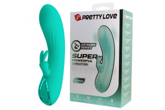 Зеленый мини-вибратор DJ Stick - 12,7 см.