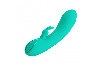 Зеленый мини-вибратор DJ Stick - 12,7 см.