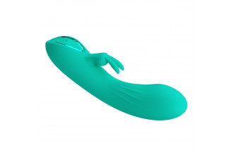 Зеленый мини-вибратор DJ Stick - 12,7 см.