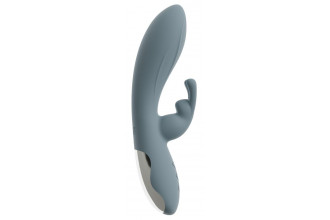Силиконовый вибратор-кролик VELINA Rabbit Vibrator - 20 см.