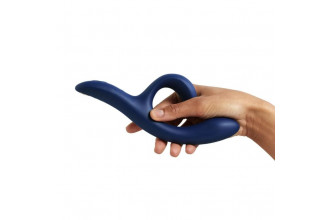 Темно-синий вибратор-кролик We-Vibe Nova 2 - 20,5 см.