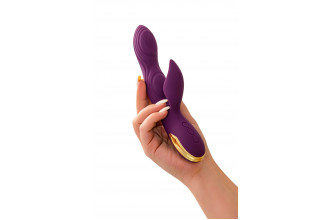 Фиолетовый вибратор-кролик Octar - 24,5 см.