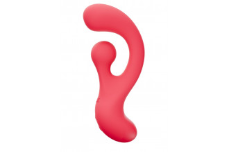 Ротационный вибратор-кролик Sway - 17,5 см.