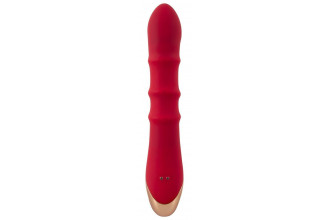 Красный вибратор-кролик с 3 подвижными кольцами Rabbit Vibrator with 3 Moving Rings - 23,7 см. Красный вибратор-кролик с 3 подвижными кольцами Rabbit Vibrator with 3 Moving Rings - 23,7 см.