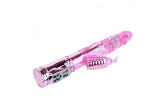 Вибратор-бабочка Throbbing Butterfly - 29,5 см. Вибратор-бабочка Throbbing Butterfly - 29,5 см.