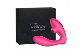 Розовый вибромассажер Clitoral Sucking Vibrator OG для стимуляции клитора и точки G