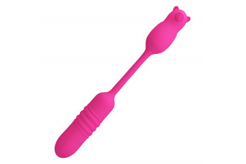 Розовый оригинальный стимулятор Nobikuma