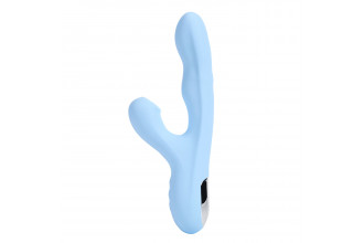 Голубой вибратор с ротацией и вакуумной стимуляцией BeYourLover Rosubi Голубой вибратор с ротацией и вакуумной стимуляцией BeYourLover Rosubi