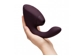 Сливовый двойной стимулятор Womanizer Next Duo