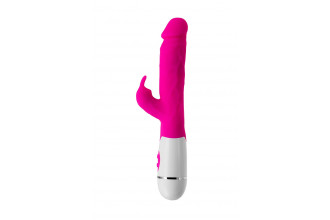 Розовый вибратор A-Toys Mist - 25,4 см.
