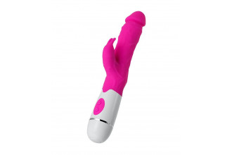 Розовый вибратор A-Toys Mist - 25,4 см.