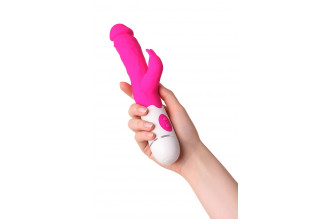 Розовый вибратор A-Toys Mist - 25,4 см.