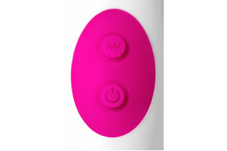 Розовый вибратор A-Toys Mist - 25,4 см.
