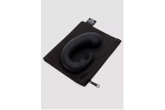 Черный мини-вибратор кролик Sensation Rechargeable G-Spot Rabbit Vibrator - 11,4 см.