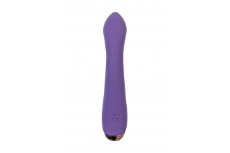 Фиолетовый вибратор-кролик Fingie с функцией Come-Hither - 21,6 см.