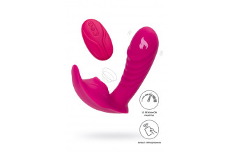 Ярко-розовый стимулятор точки G с вакуум-волновой стимуляцией Shani