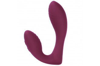 Фиолетовый вибратор Selove DuoFlex