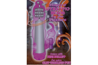 Многофункциональный массажер со стимулятором клитора Ruibous Beauty - 16,5 см. Многофункциональный массажер со стимулятором клитора Ruibous Beauty - 16,5 см.