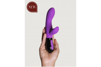 Фиолетовый вибратор-кролик Gaia 2.0 - 20,4 см. Фиолетовый вибратор-кролик Gaia 2.0 - 20,4 см.