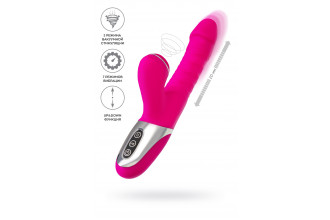 Розовый вибратор с вакуум-волновой стимуляцией клитора To-Frolly - 21,5 см.