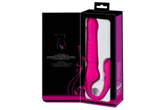 Лиловый вибратор 3 Function Vibrator с функцией фрикций и постукиванием