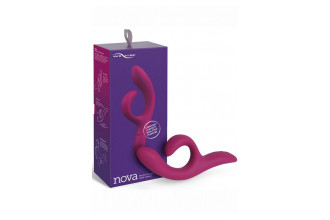 Фиолетовый вибратор-кролик We-Vibe Nova 2 - 20,5 см.
