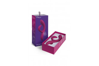 Фиолетовый вибратор-кролик We-Vibe Nova 2 - 20,5 см.