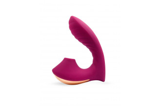 Сливовый вибромассажер с вакуумной стимуляцией клитора Сливовый вибромассажер с вакуумной стимуляцией клитора