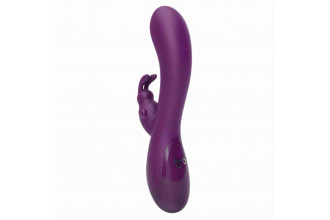 Фиолетовый вибратор-кролик Craybit Rabbit Vibrator - 21 см.