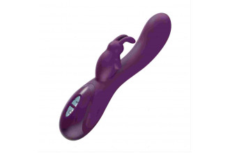 Фиолетовый вибратор-кролик Craybit Rabbit Vibrator - 21 см.