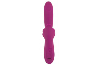 Лиловый вибратор-кролик 4 Function Vibrator - 24 см.