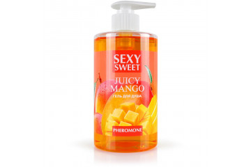 Гель для душа Sexy Sweet Juicy Mango с ароматом манго и феромонами - 430 мл.