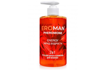 Мужской гель для душа и шампунь ENERGY - 430 мл.