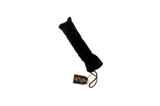 Прозрачный фаллос из стекла со спиралью - 18 см.