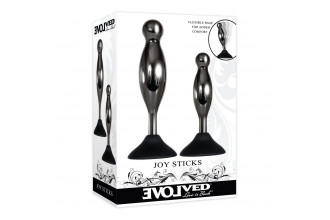 Набор из 2 подвижных анальных стимуляторов Joy Sticks