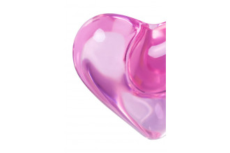 Розовая фигурная анальная втулка - 9,8 см. Розовая фигурная анальная втулка - 9,8 см.