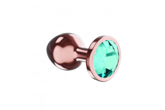 Пробка цвета розового золота с кристаллом Diamond Topaz Shine L - 8,3 см.