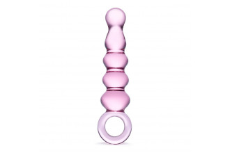 Розовый анальный жезл Quintessence Anal Slider - 19 см.