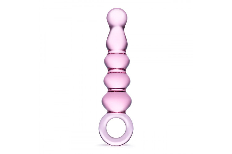 Розовый анальный жезл Quintessence Anal Slider - 19 см.