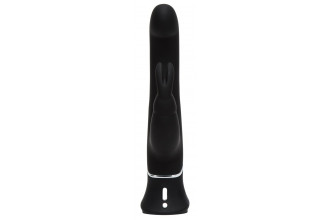 Черный вибратор-кролик G-Spot Stroking Vibrator - 24,2 см.
