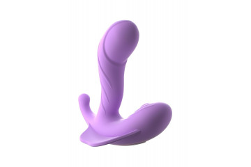 Сиреневый вибратор для зоны G с пультом ДУ G-Spot Stimulate-Her