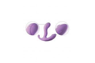 Сиреневый вибратор для зоны G с пультом ДУ G-Spot Stimulate-Her