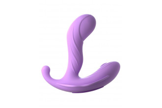 Сиреневый вибратор для зоны G с пультом ДУ G-Spot Stimulate-Her
